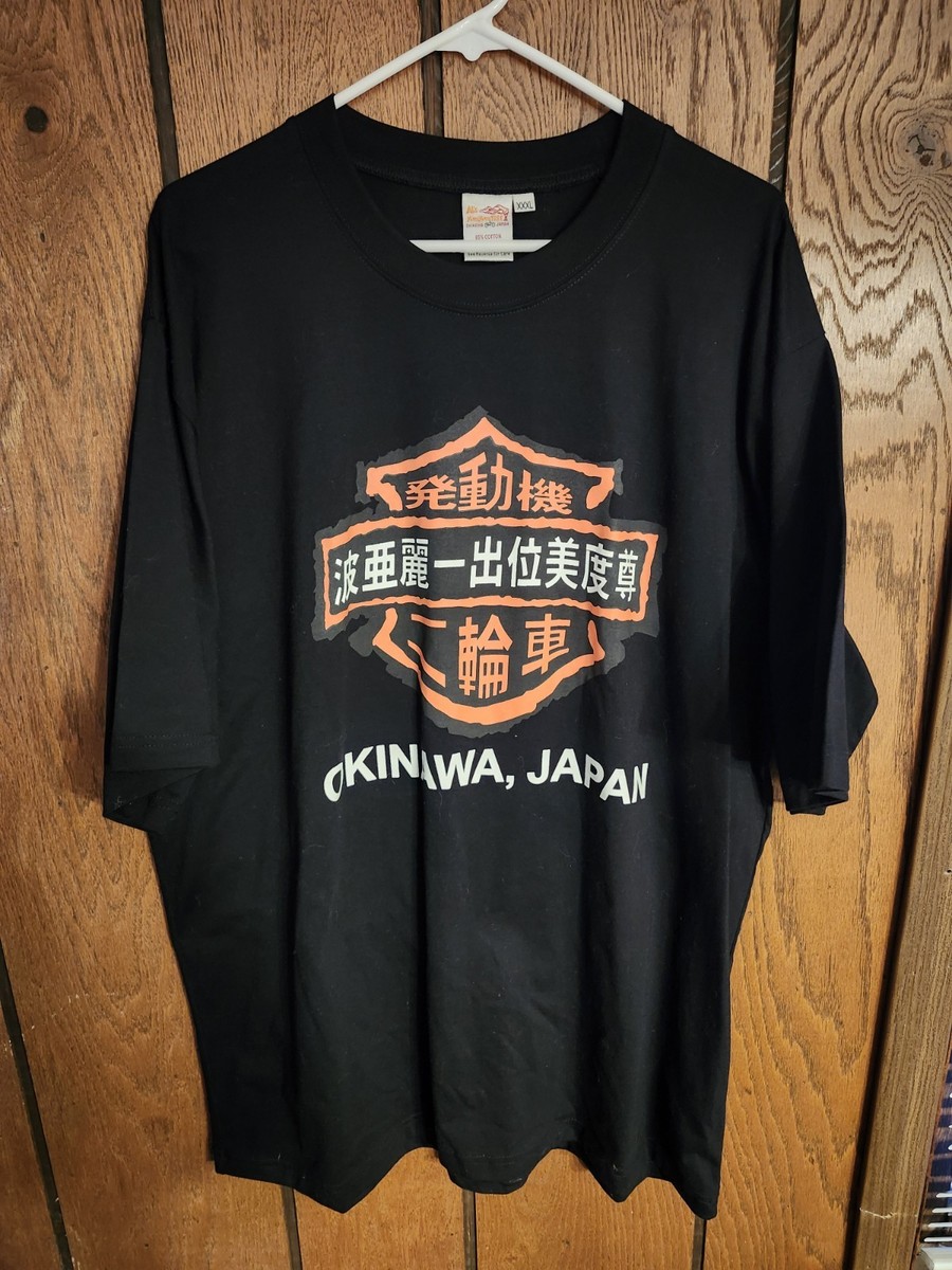 Vintage Harley Davidson T-Shirt Mens Large Black Short Sleeve