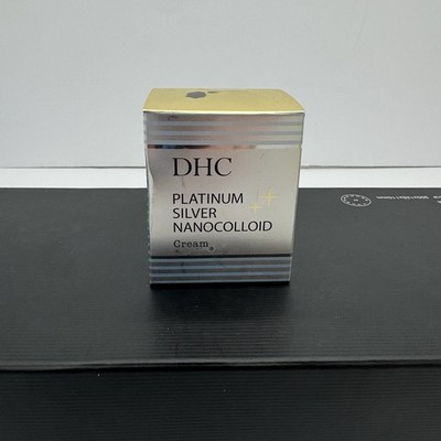 DHC Platinum Silver NANOCOLLOID Facial Cream Moisturizer 1.5 Oz 4g SEALED HTF