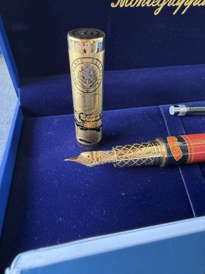 Montegrappa - Füllfederhalter - Harry Potter - Hogwarts - Gleis 9 3/4 - Gold  - Bild 3 von 4