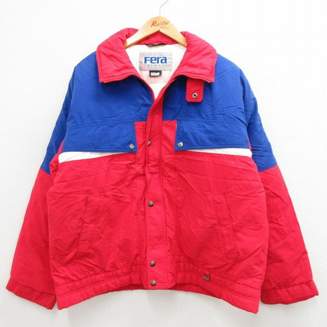 ALTRA Piumino XL vintage manica lunga nylon uomo 00s Fera rosso altro usato0