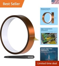 Heat Tape for Sublimation  Electronics Polyimide Tape 1" x 100ft 25mm x 30m ...