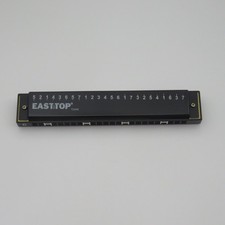 EASTTOP Children's/Students' Beginner 24-Hole Diaphonic Harmonica T2400