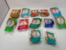 Vintage Ty Tiny Beanie Babies From McDonald  s, Lot Of 12, New In Package, 2000