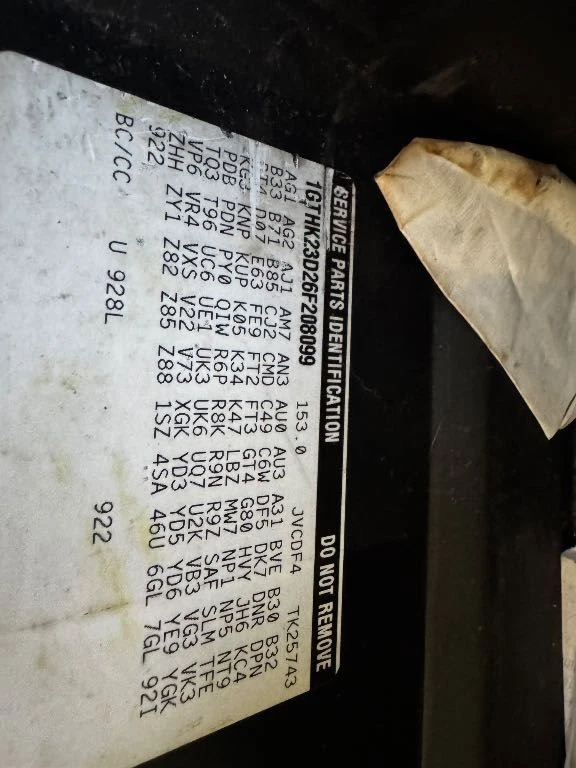 Used Speedometer Gauge fits: 2006 Gmc Sierra 2500 pickup cluster MPH US market d - Image 4 of 4