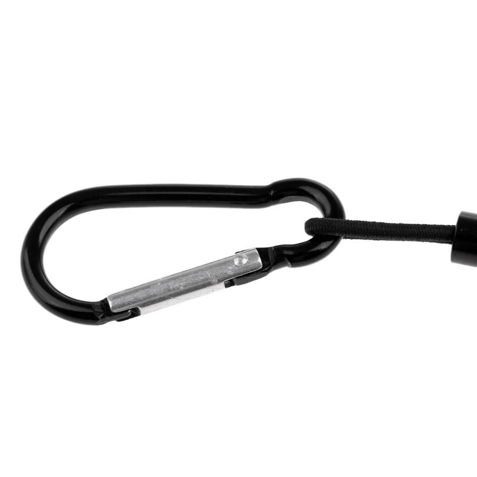 Tippet Carrier de pesca con mosca de aleación de aluminio negro Foto 4 de 4