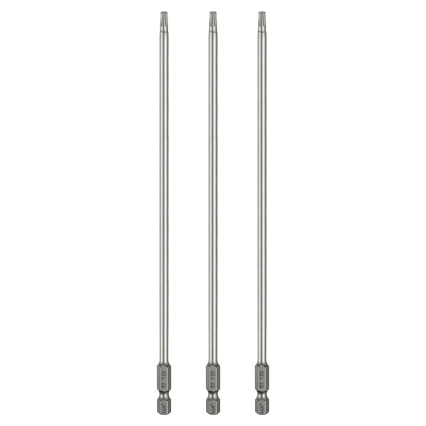 "3X T20 Torx Bit 1/4\" 200Mm Magnet. S2 FüR Torx Schrauben"-image