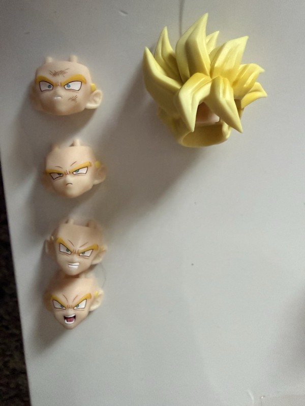 Dragon Ball SH Figuarts Super Saiyan 2 Gohan Fodder set