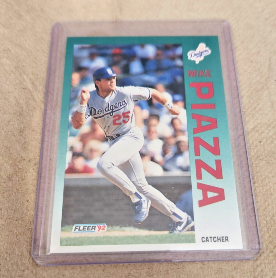1992 Fleer Update Mike Piazza Rookie Card #U-92 (RC)
