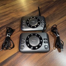 Wuloo Wireless 1 Mile Range Home Intercom System 2 Pack S600 10 Channel W/USB
