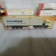 HO 1:87 RMM REF701 MERCEDES 1217 ET SEMI DANZAS TRANSPORTS FRIGORI NEUF EN BOITE