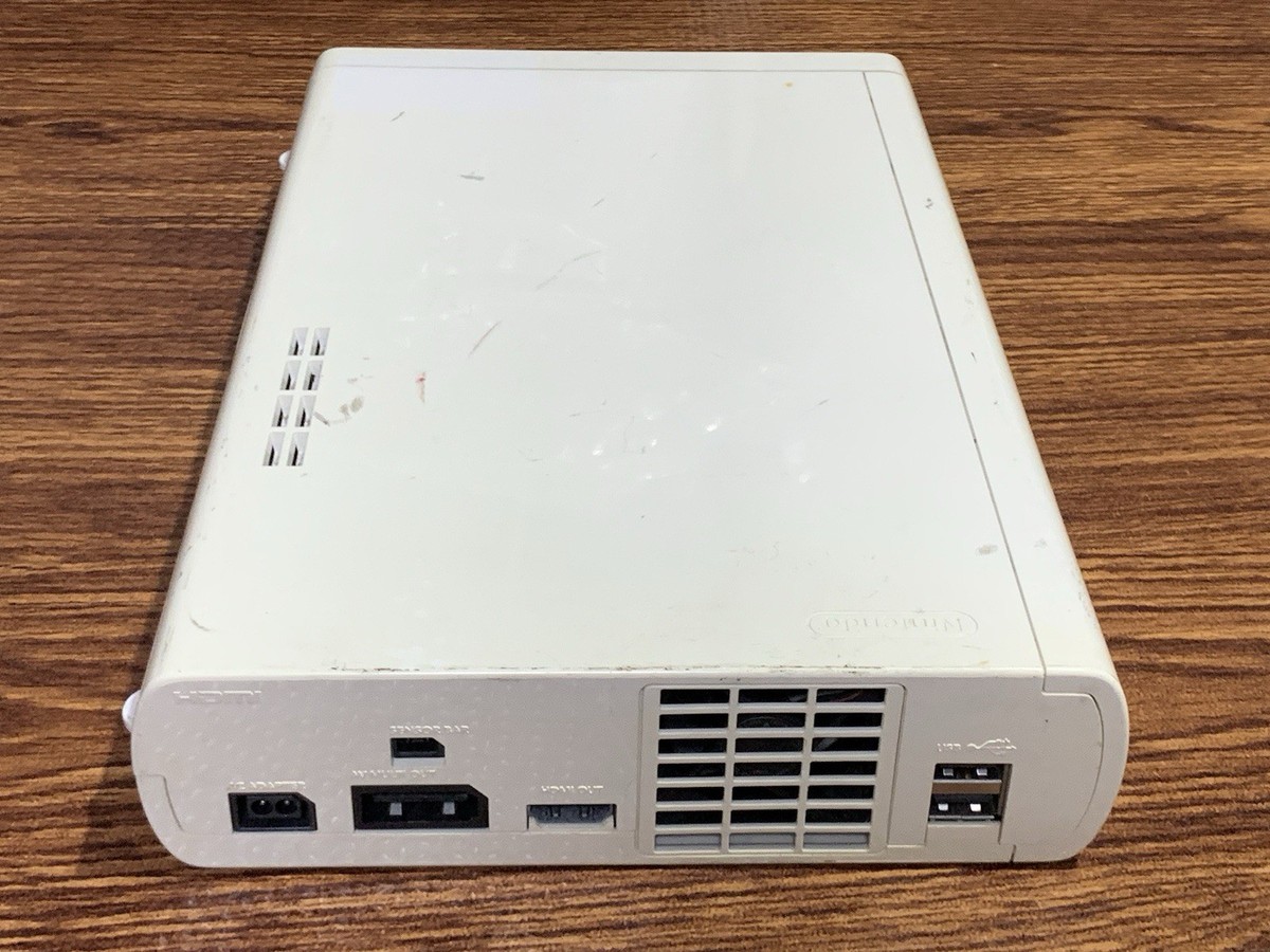 Nintendo Wii U Wup-101(01) White Unit Only 32GB Tested Works Japan