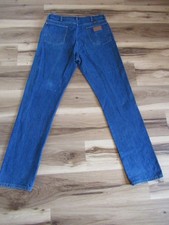 VTG Wrangler 36X35 13MWZ Cowboy Cut Blue Jeans MADE IN USA 100 Cotton
