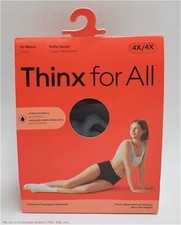 Thinx for All Women's Leakproof Period Briefs - Black 4X SEE DEAL  