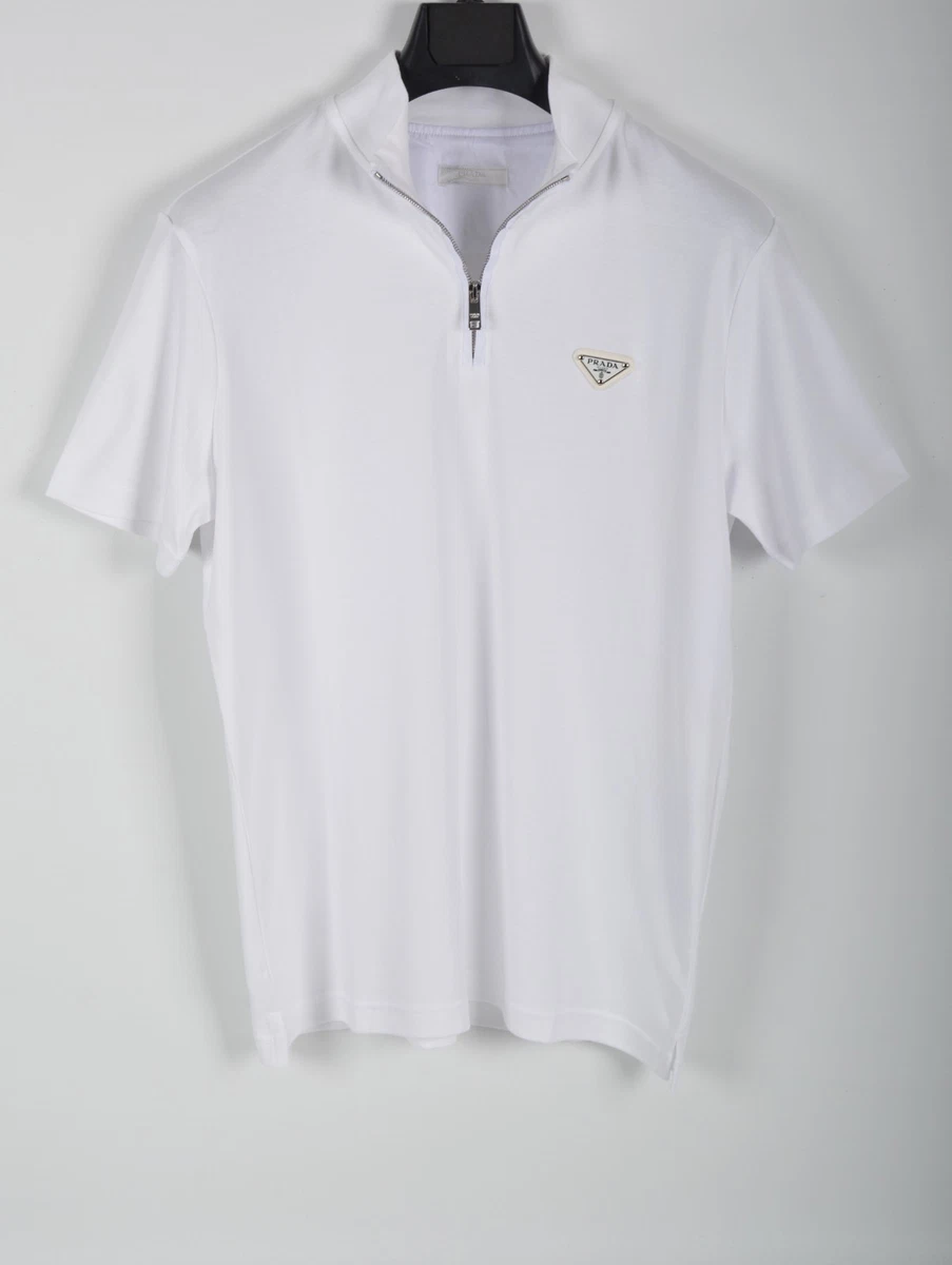PRADA Short Sleeve White Shirts for Men for sale | eBay