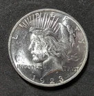 1923 $1 Peace Dollar BU