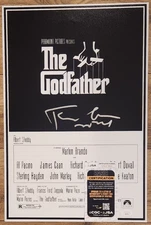 Francis Ford Coppola Signed 12x18 Poster w/ JSA COA #CG37161 The Godfather Photo