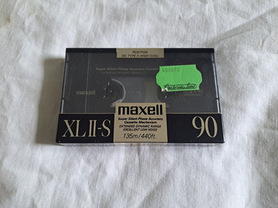 Maxwell XL II-S 90 IEC  Type II High - Leerkassette Kassette MC