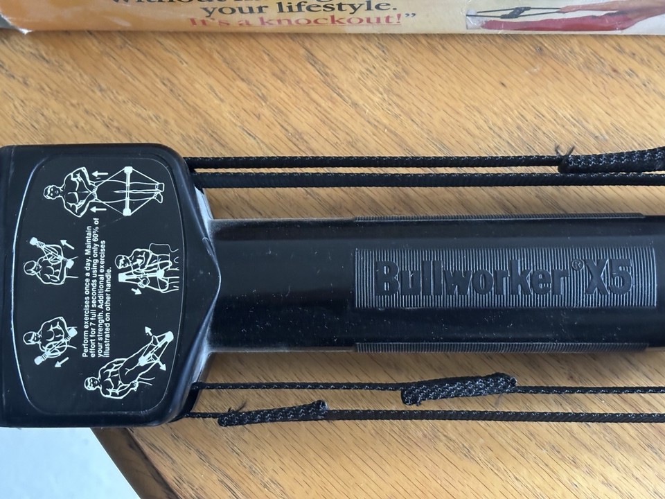BULLWORKER X5 A LSERE ROUGE modèle homme ★★★ | eBay