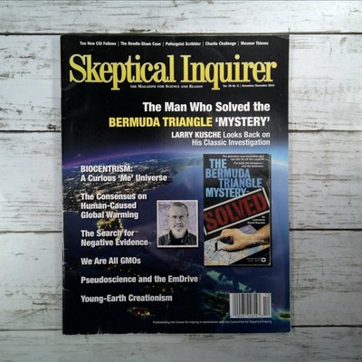 Skeptical Inquirer Magazine Vol 39 No 6 November December 2015 Bermuda Triangle