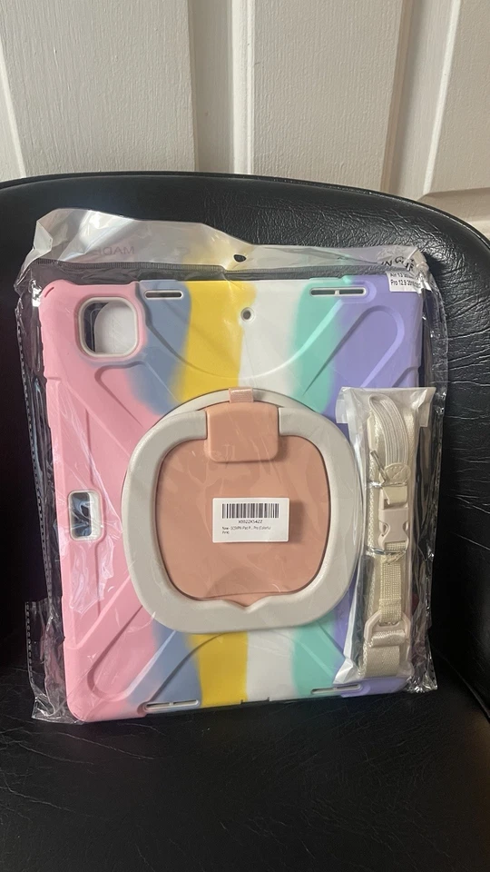 For iPad Air 4th Gen Pro 11" 12.9" 2025 Kids Shockproof Rugged Stand Case Cover - Image 2 of 4