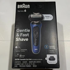 Braun Series 6 6172cc Electric Shaver with Trimmer + SmartCare Center