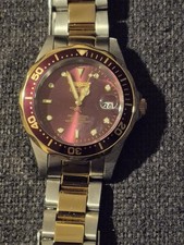 Reloj Pulsera Invicta Para Hombre Resistente al Agua Esfera Bisel Giratorio Caja