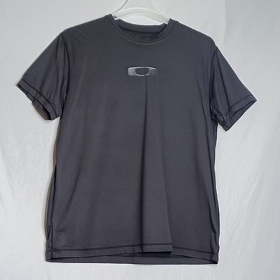 Oakley Shirt Mens XLarge Black Short Sleeve O Logo Casual Athleisure Streetwear