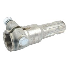 S.15902 PTO Adapter Female spline 1 3/8'' 6 x Male spline 1 3/8'' 6 w/Clamp Bolt