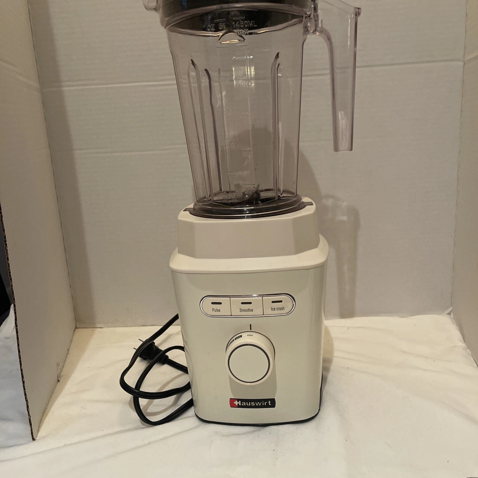 Hauswirt PROFESSIONAL High Speed Blender HB12 1200W German POWERFUl
Opens in a new window or tab