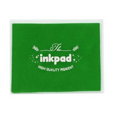 5x4" Craft Ink Pad, Washable Stamp Ink Pad for Stamp Scrapbook, Green
