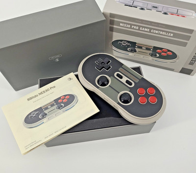8Bitdo NES30 Pro Wireless Bluetooth Controller Gamepad PC Android Mac Boxed