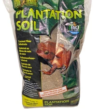 Exo Terra Plantation Soil Reptile substrate 8QT for reptile terrariums