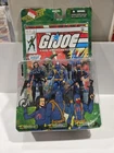 2004 G.I. Joe 3 Figure & Comic #1 Set Cobra Commander Baroness Trooper MISP