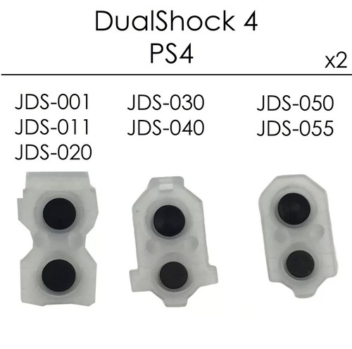 Boutons Membrane Caoutchouc Conducteur Touches L1-L2/R1-R2 Manette DualShock PS4 - Photo 1/4