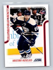2011-12 Score #148 Kristian Huselius Columbus Blue Jackets