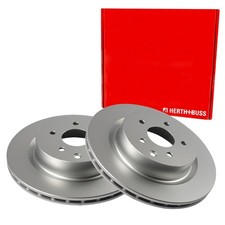 2x HERTH+BUSS 322mm BREMSSCHEIBEN HINTEN passend für NISSAN 350Z | J3311006