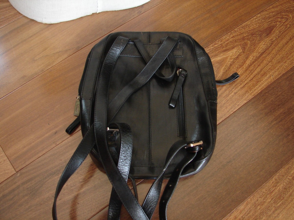 Hobo International Leather Backpack Black 206522 | eBay display picture 1