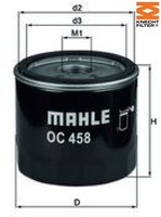 Knecht OC458 ÖLfilter MotoröLfilter