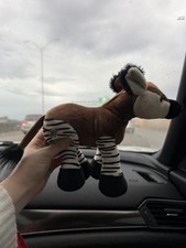 GANZ Webkinz Zebra Plush Stuffed Animal Toy for Boys  Girls Ages 3 