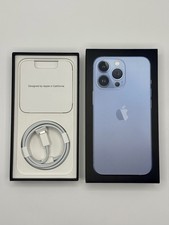 iPhone 13 Pro 128 GB Empty Box, Lightning to USB-C Charging Cable, Ejector