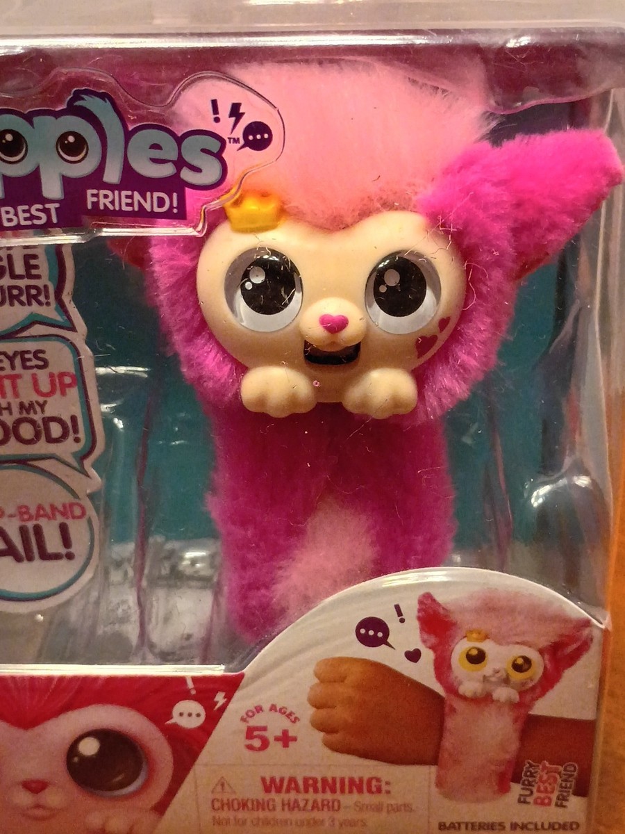 Wrapples Little Live Pets Interactive Furry Friends Pink PRINCEZA