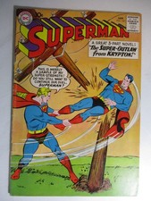 Superman #134 Super-Outlaw de Krypton, Wayne Boring, en muy buen estado/f, 5,0, páginas OWW