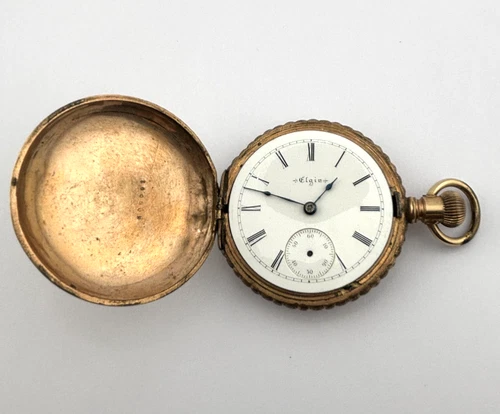 Elgin Antique Mechanical Pocket Watch  7J  18s  Gr.96  7070396  DOESN'T WORK