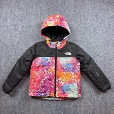The North Face Youth Freedom Dryvent Ski/Snow Hooded Jacket 3T Pink Hoodie