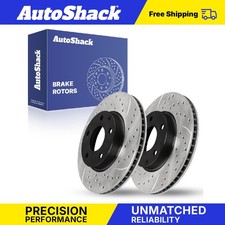 Front Drilled Slotted Brake Rotors for Mazda CX-3 3 Sport 2014-2016 3 2.0L