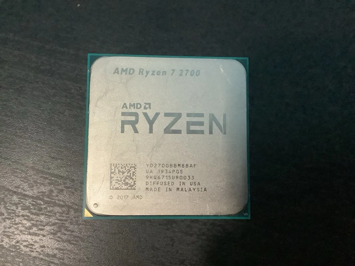 Computer Ryzen 7 AMD Ryzen 7 2700 Processor Model 8 Single Core