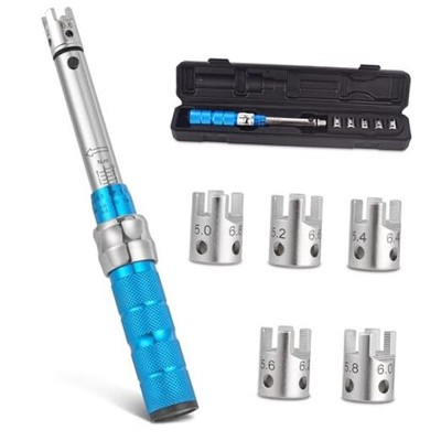  Spoke Torque Wrench, 2-10NM Torque Wrench Set for Motorcycle and Dirt Bike 