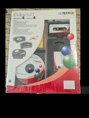 Pflege-Set Clean-it für MC ,CD und VHS neu und OVP