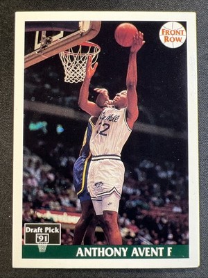 1991 Front Row: '91 Draft Pick/Japanese #90 Anthony Avent    