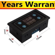 Digital Relay Timer Module Cycle Control Relay Module DC5-24V/AC220V/85-265V